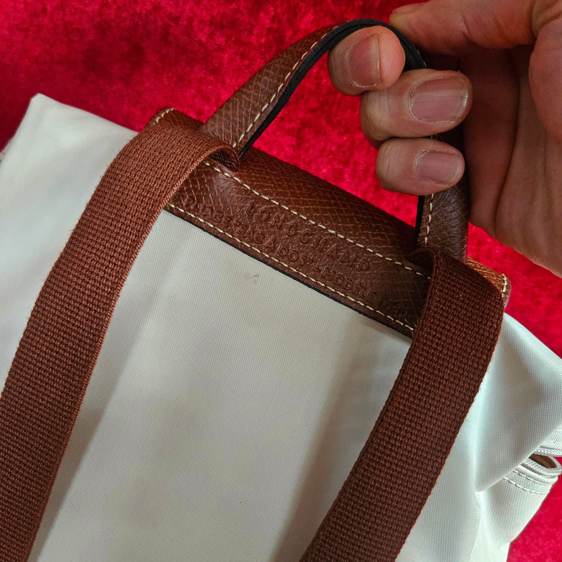 롱샴(Longchamp) 플리아쥬 오리지널 미듐 백팩  상품이미지7