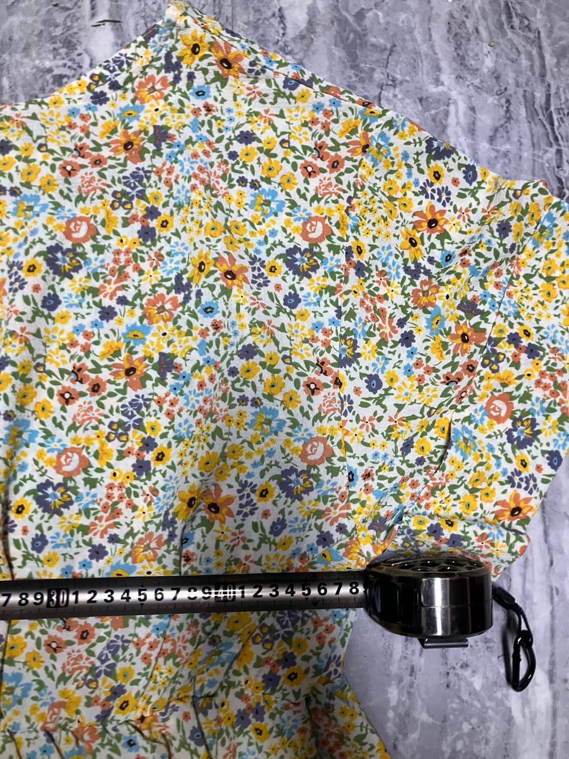 일본빈티지 달천깔페어리 프린세스 플라워 퍼퓰럼티셔츠 상품이미지3