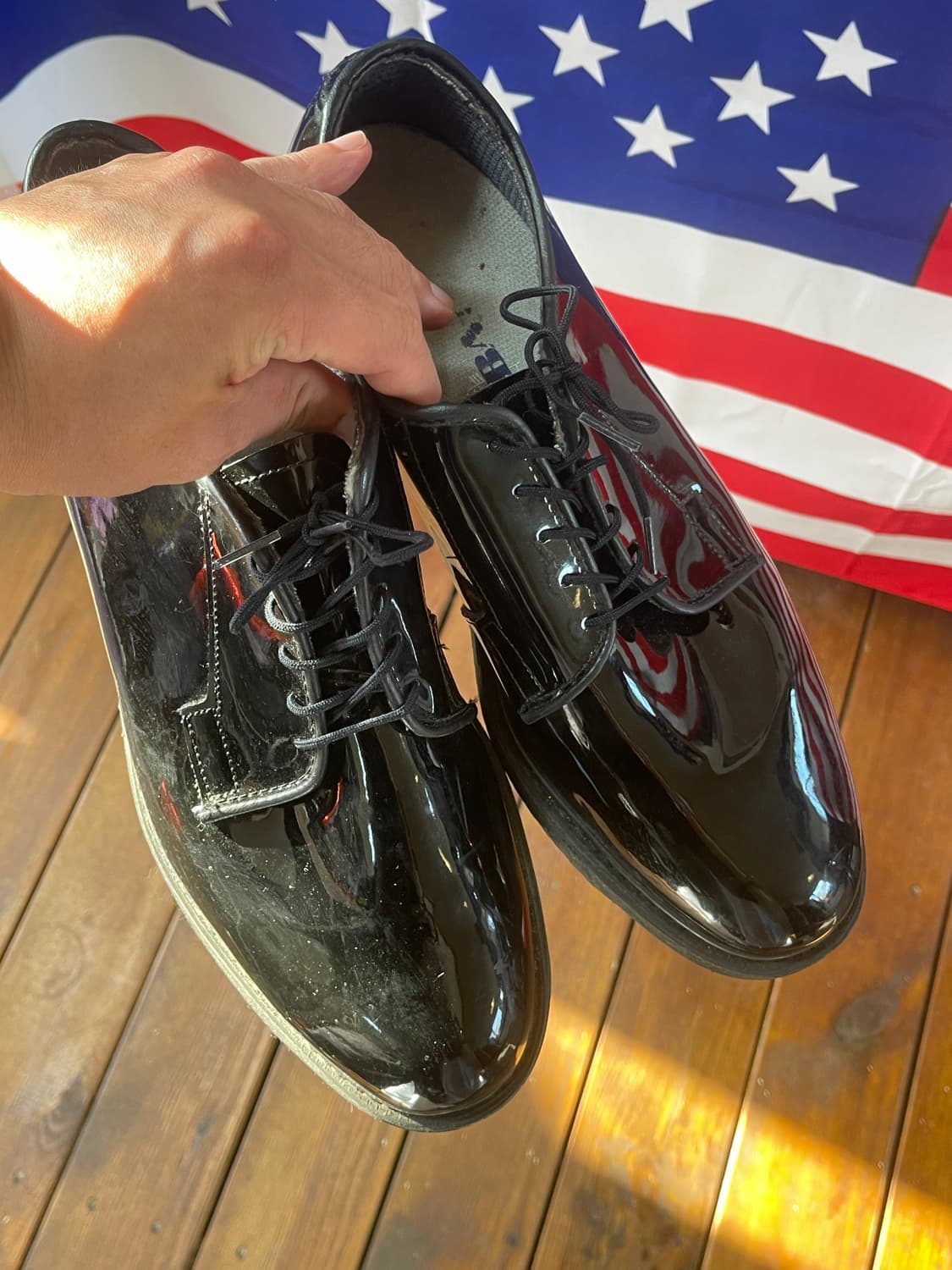 Bates Lites 미해군 단화 서비스슈즈 290 US11E 상품이미지4