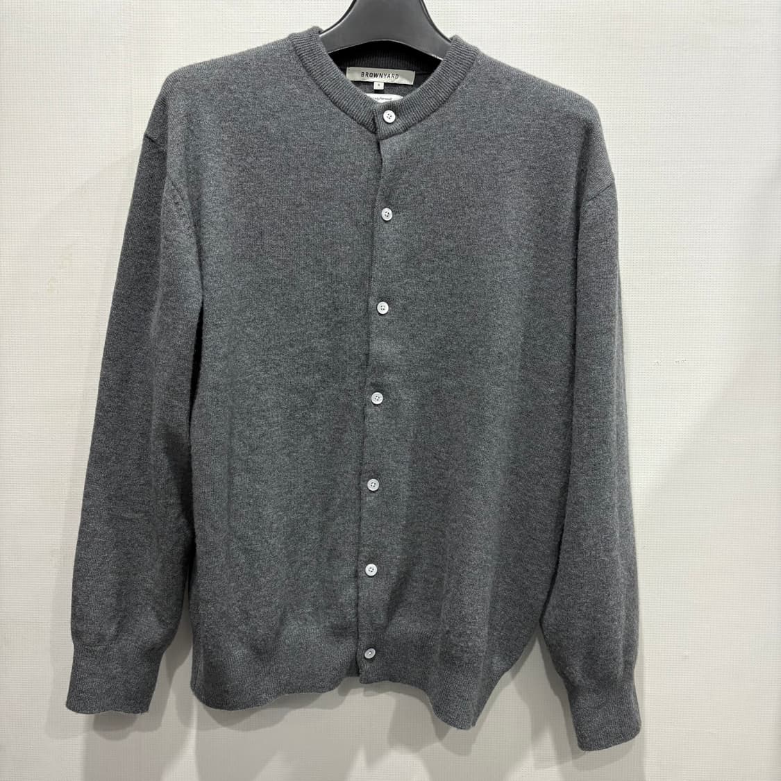 브라운야드 라운드 가디건 상품이미지1
