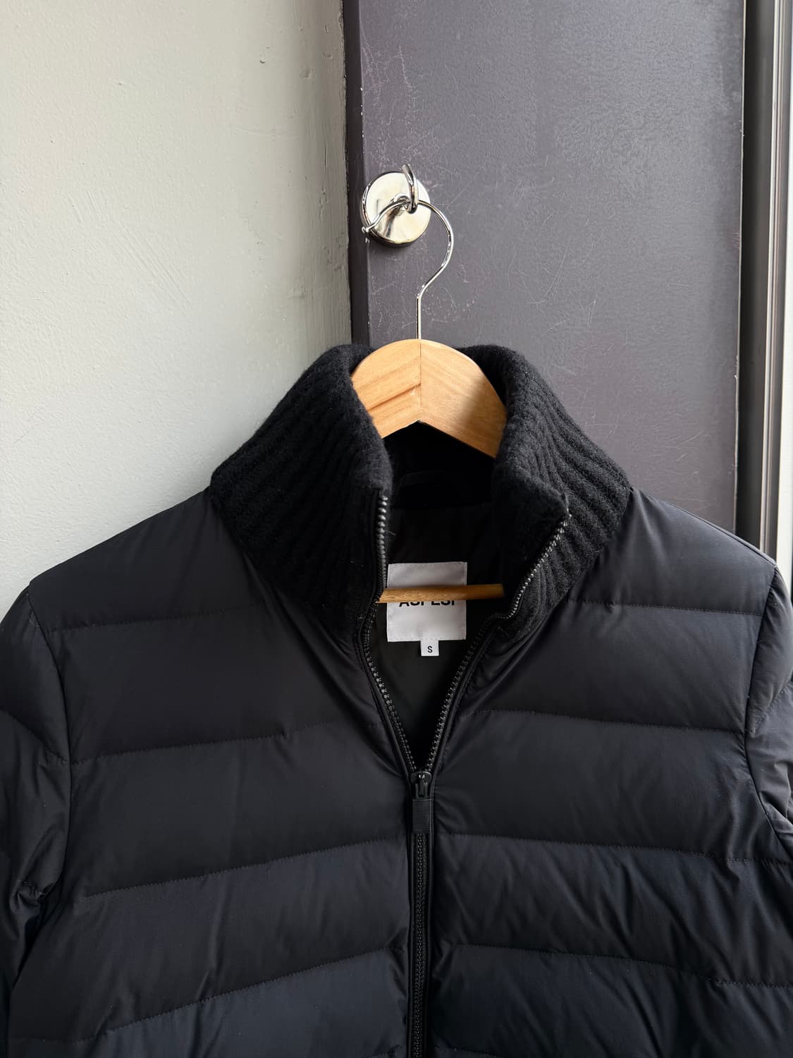 S/ 아스페시 하이넥 패딩 점퍼 상품이미지3