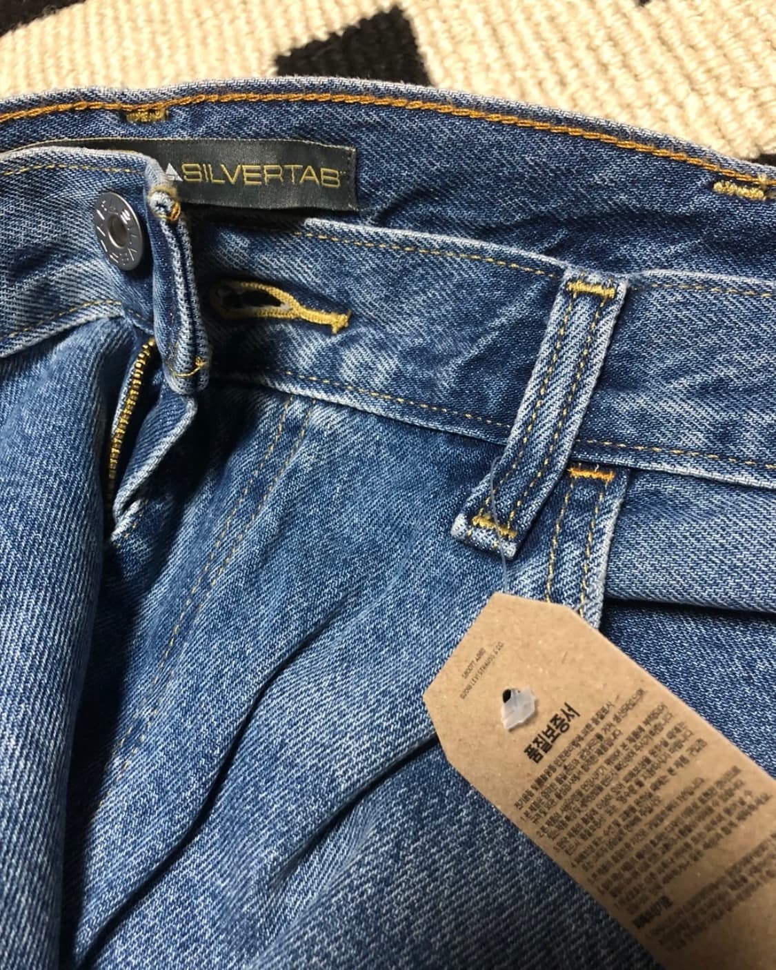 리바이스 실버탭 루즈핏 데님  상품이미지3