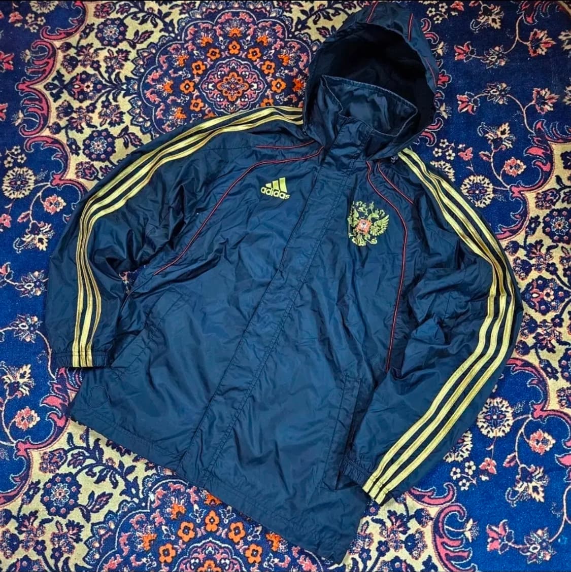 아디다스 올드스쿨 러시아 국대 레인 바람막이 자켓 M size 상품이미지1