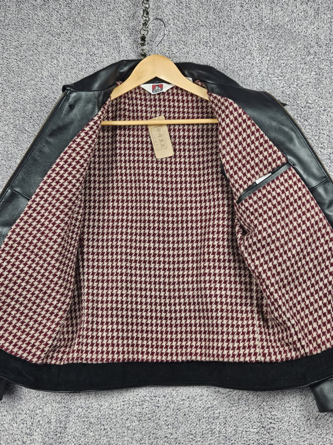 벤데이비스 하운드투스 카우레더 가죽자켓 ( M ) / 10484 상품이미지9