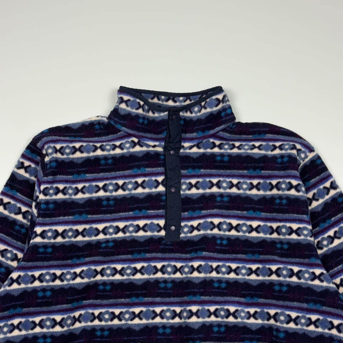 (107) 80s 엘엘빈 아즈텍 플리스 풀오버 상품이미지3