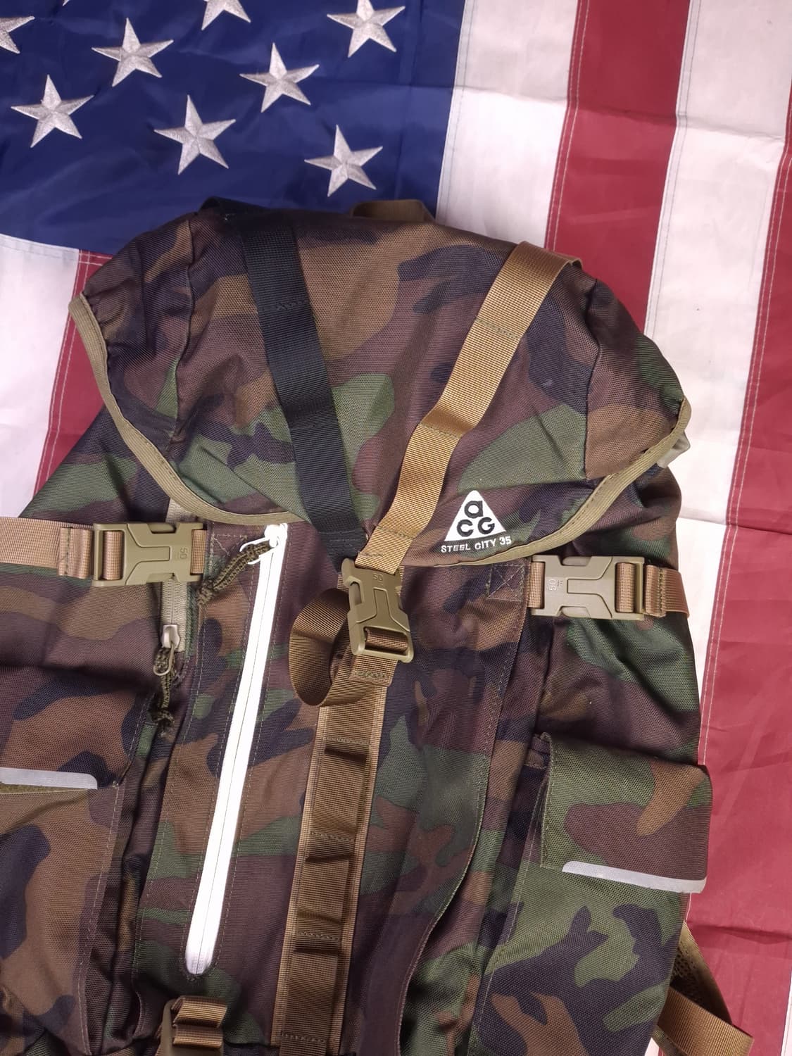 오리지날 나이키 ACG 카모플라쥬 테크웨어 백팩 상품이미지6