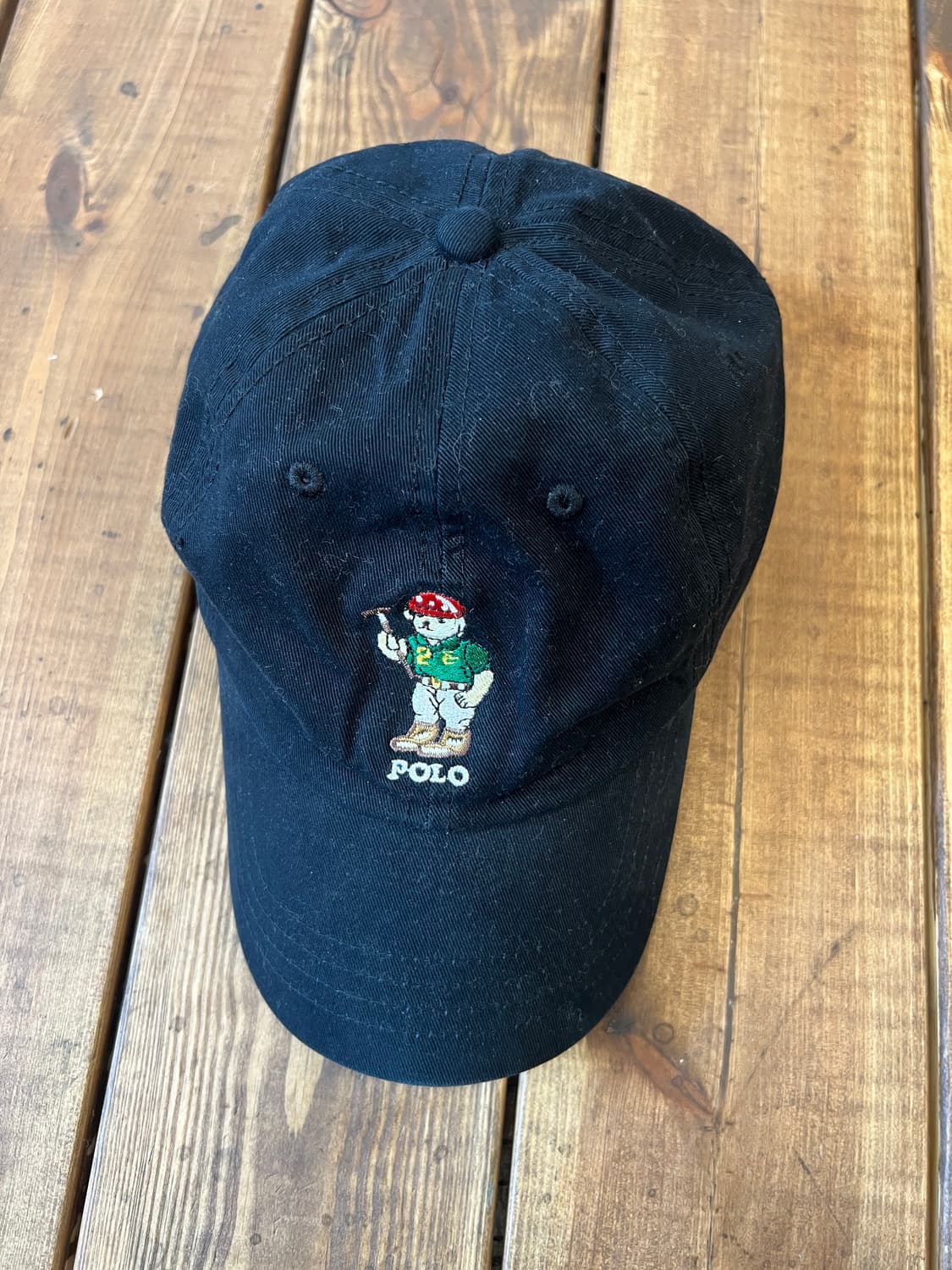 폴로 블랙 베어 볼캡 상품이미지1