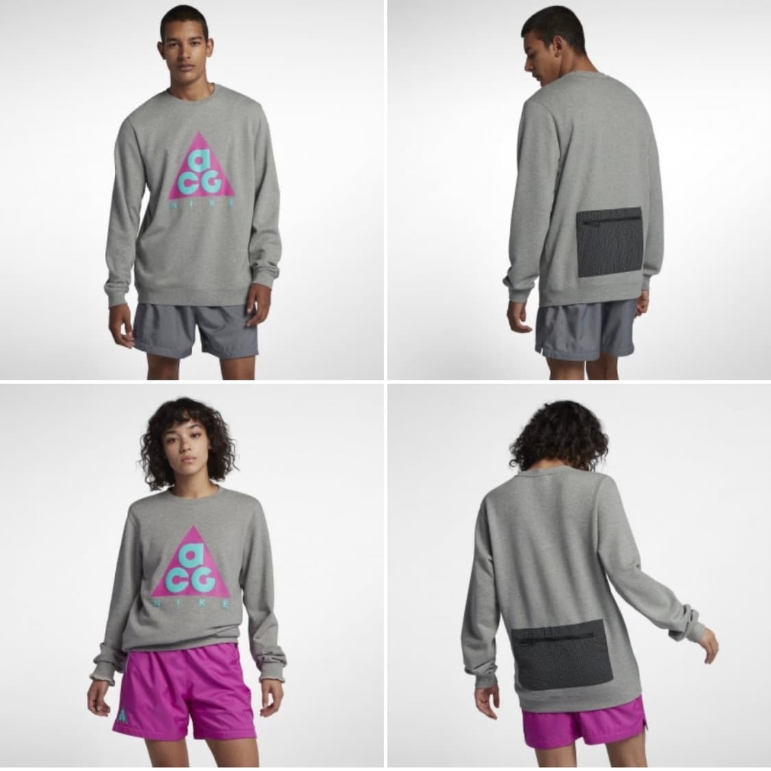 나이키 ACG 2018 S/S시즌 OG빅로고 맨투맨 L 100 상품이미지2