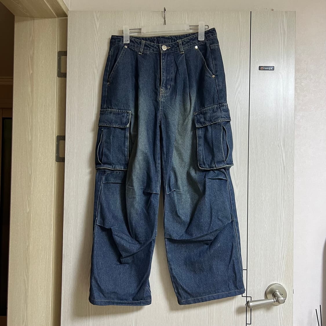 리메인세컨드 원턱 카고 데님 s 상품이미지2