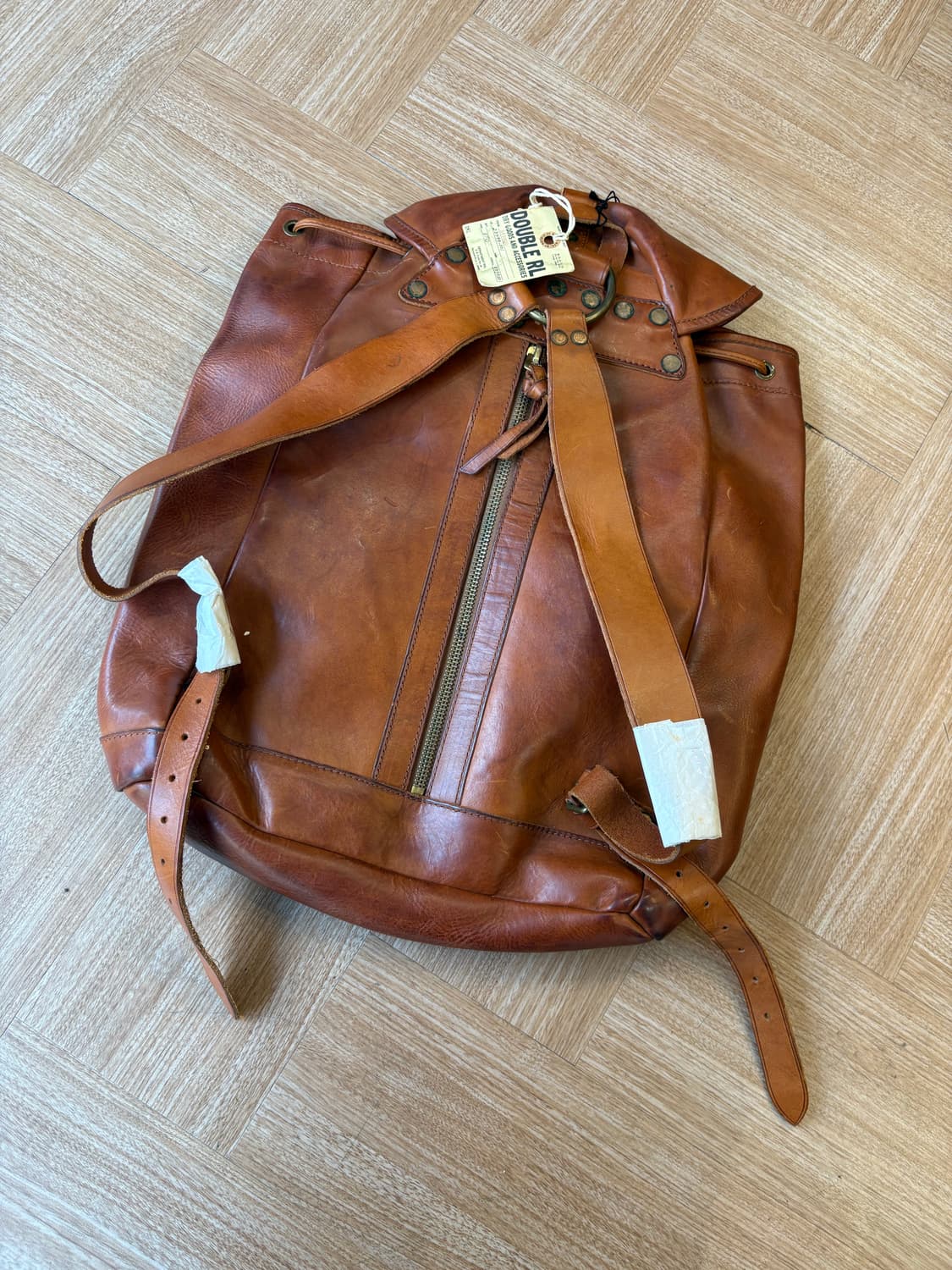 DOUBLE RL Riley Cow Leather Rucksack 상품이미지9