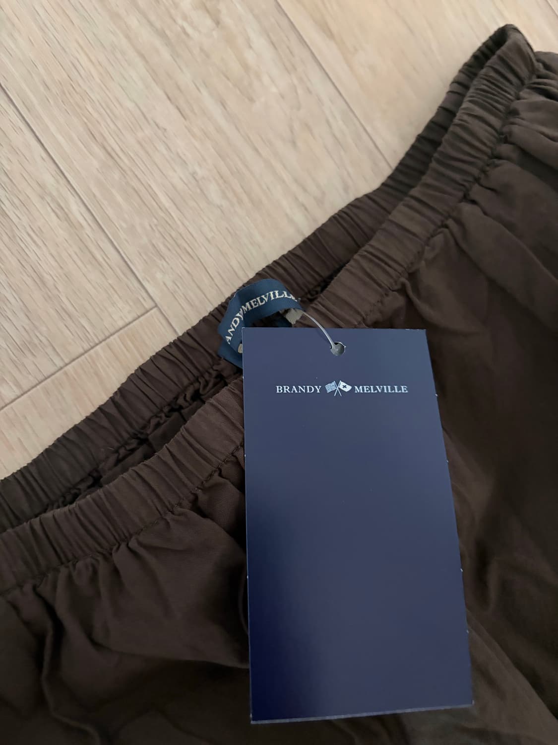 브랜디멜빌 브라운 롱스커트  상품이미지3