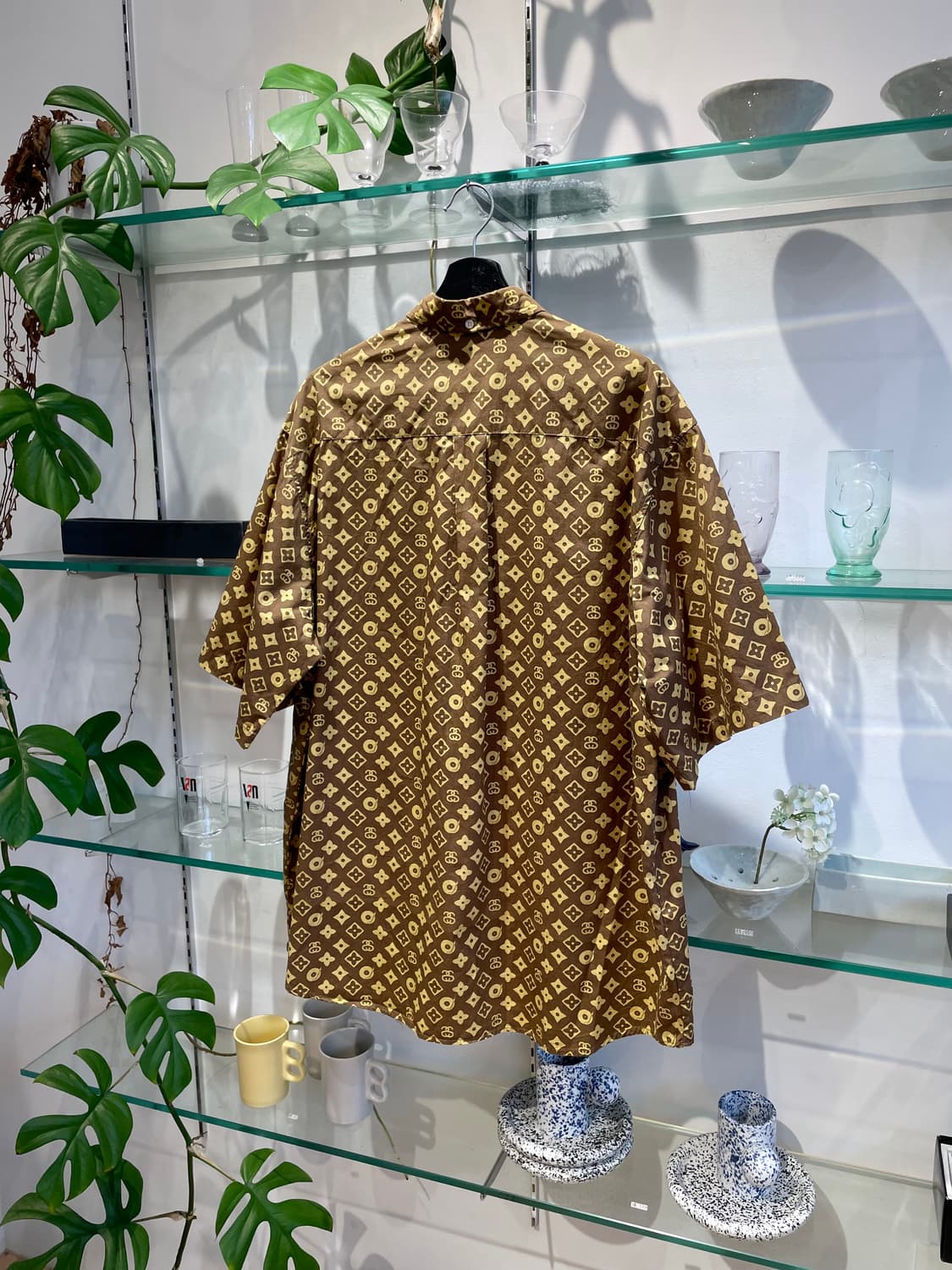 스투시 monogram shirt 상품이미지5