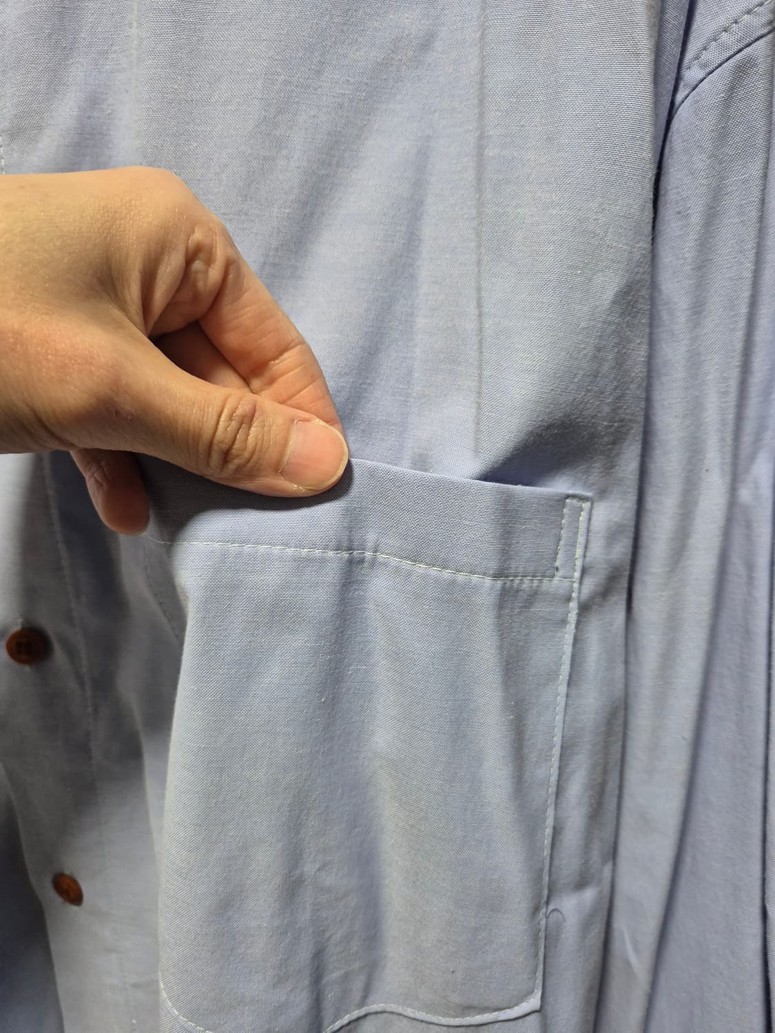 (세일)(새상품)Charotte 셔츠 블루 상품이미지5