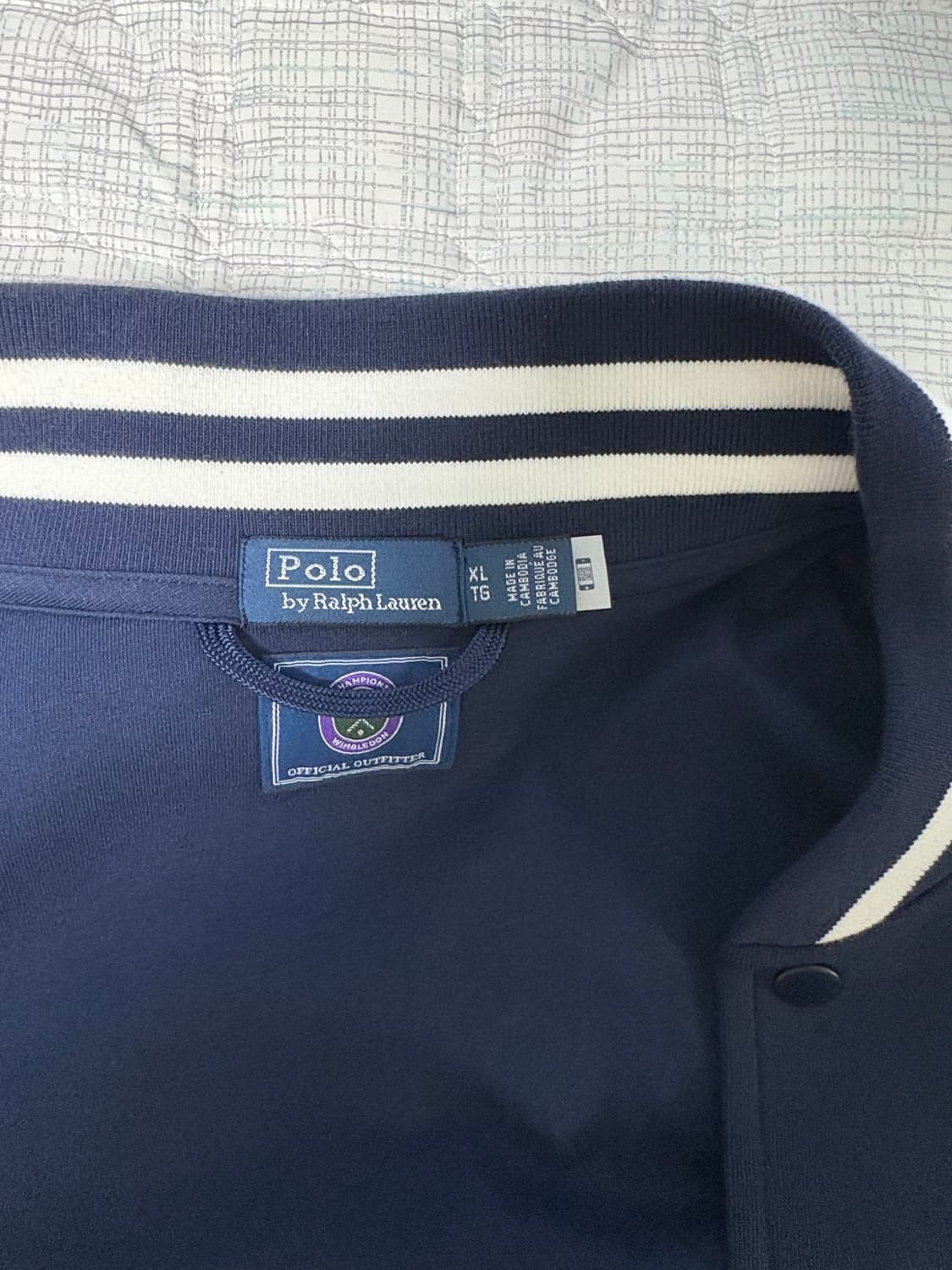 폴로 랄프로렌 윔블던 보머 자켓 XL 상품이미지4