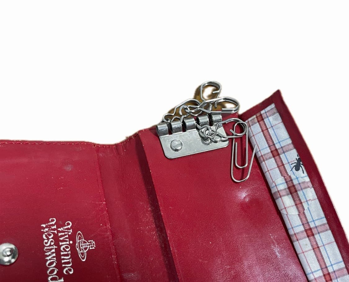 빈티지 비비안웨스트우드 키체인 홀더 지갑 카드지갑 상품이미지3