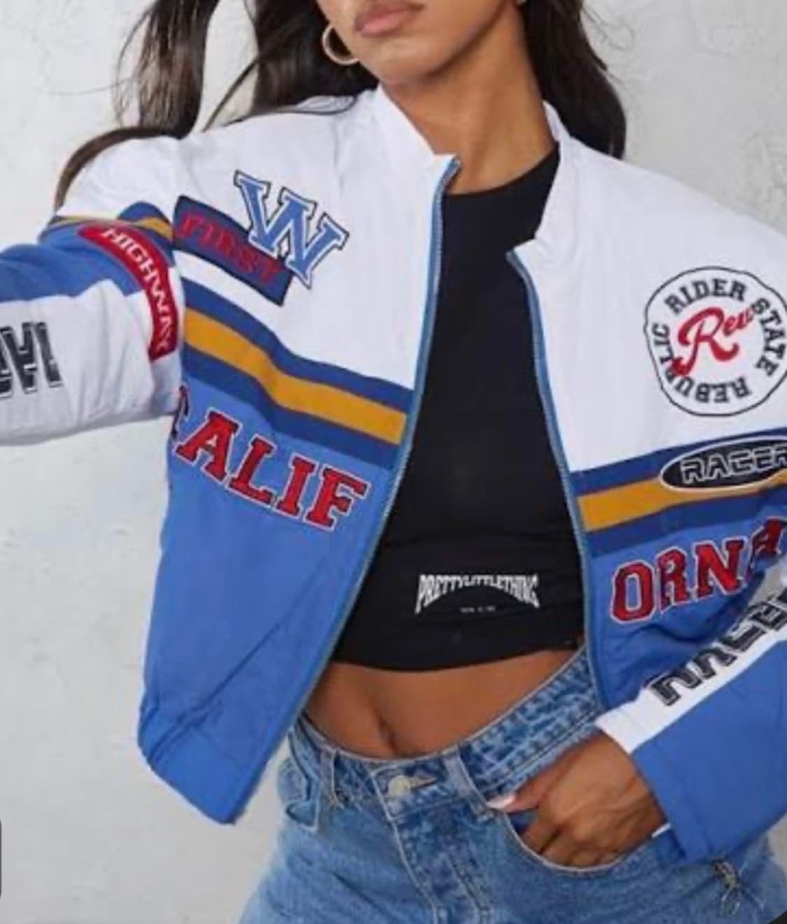 PLT 바시티자켓 XS 상품이미지1