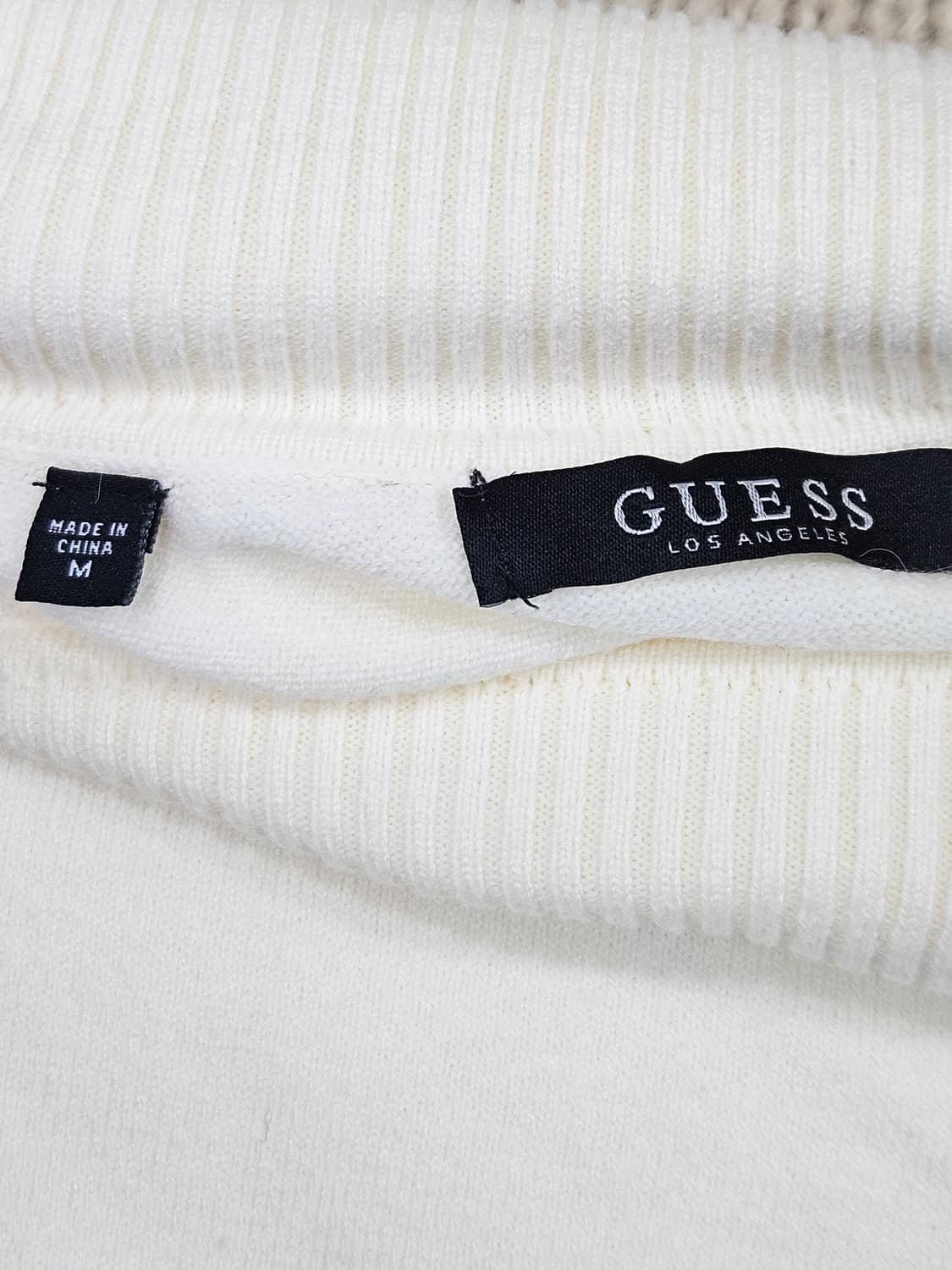 게스(Guess) 아이보리 터틀넥 니트 M 상품이미지2