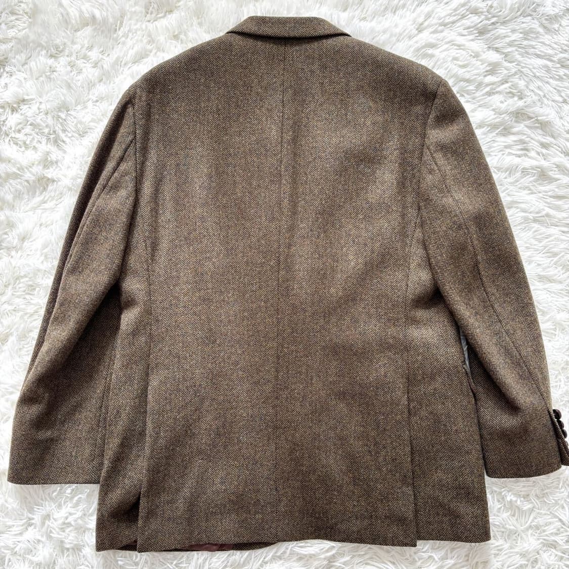 브룩스브라더스 브라운 헤링본 트위드 자켓 상품이미지8