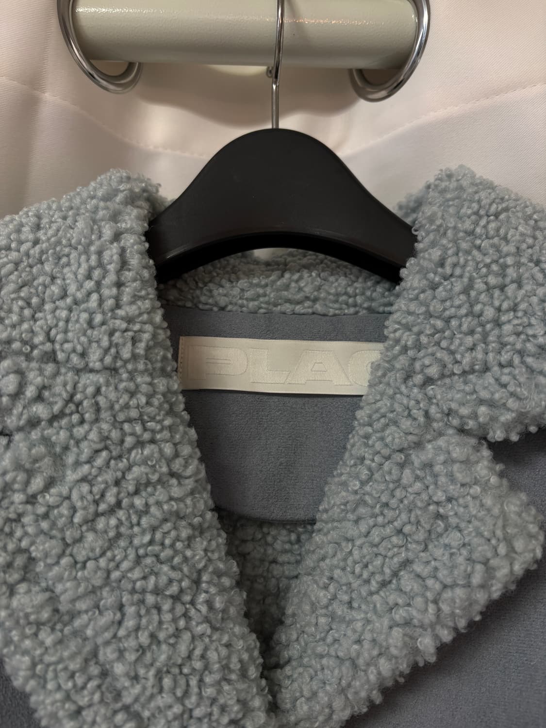 Plac 플랙진 김나영 코트 무스탕 쉬어링 코트 상품이미지8