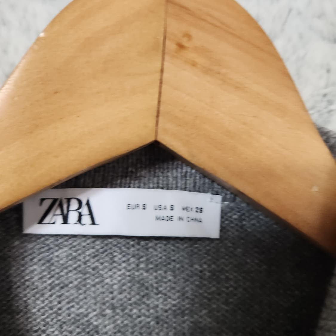 H632 [S] 자라 리본 니트 가디건
 상품이미지3