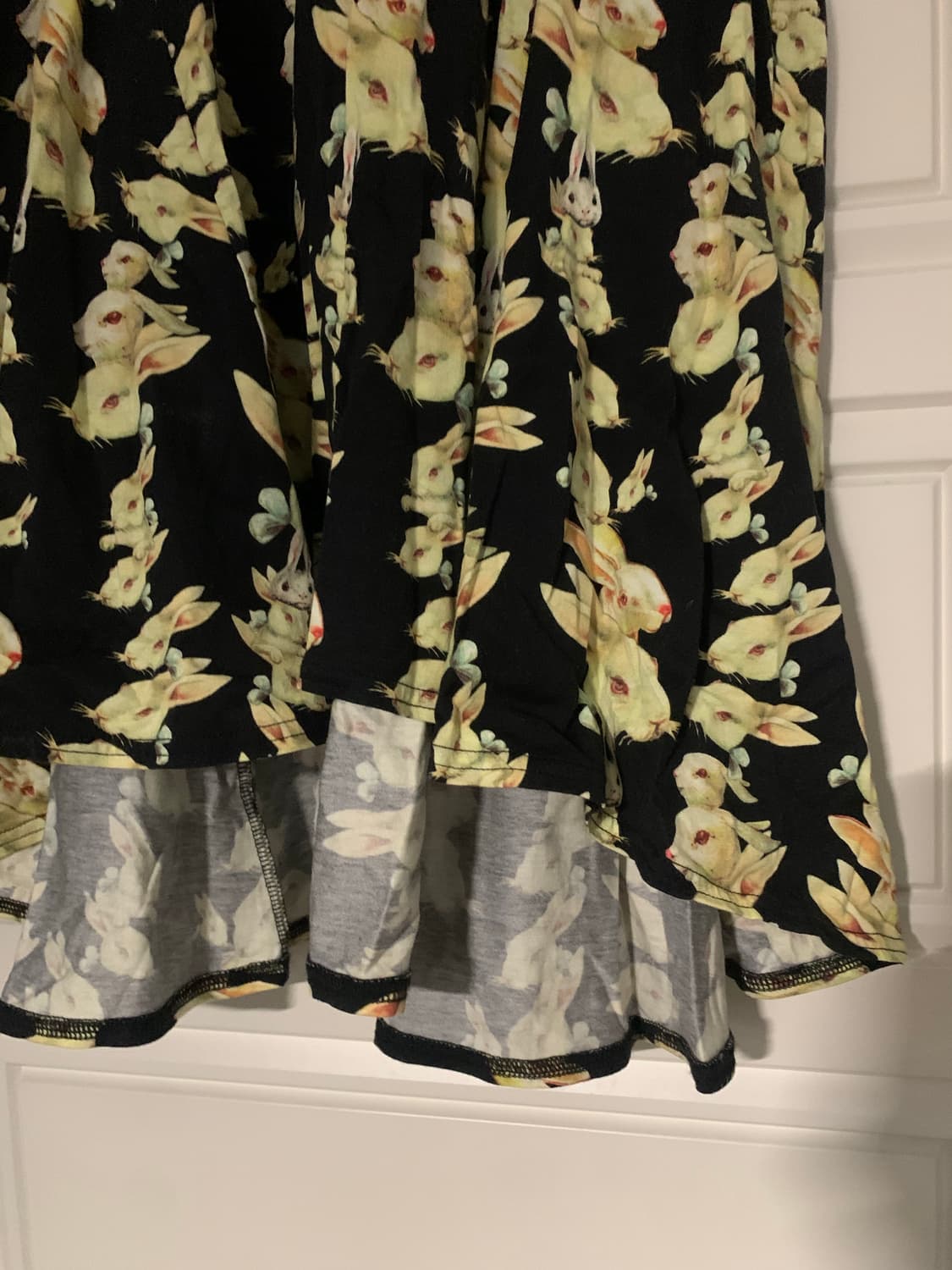 Vintage Rabbit pattern sleeveless 상품이미지2