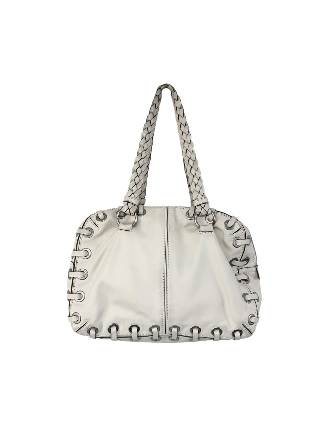 마이클코어스 화이트 가죽 숄더백 상품이미지3