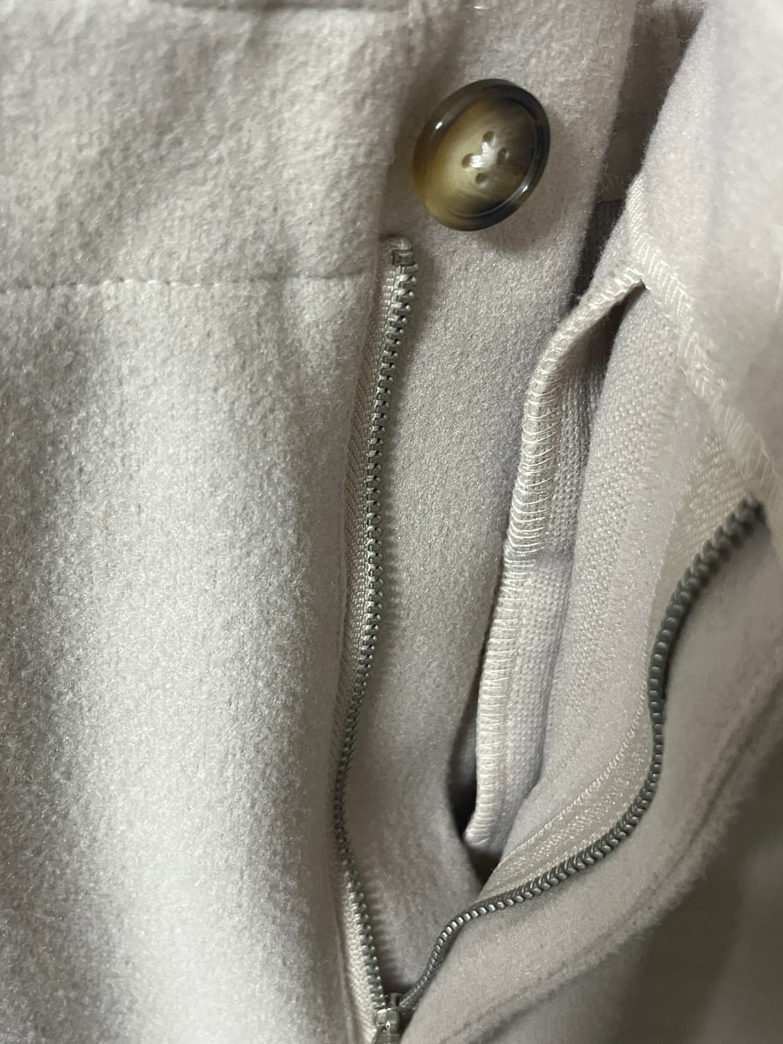 일본빈티지 GRL 핑크아이보리 롱스커트 상품이미지2