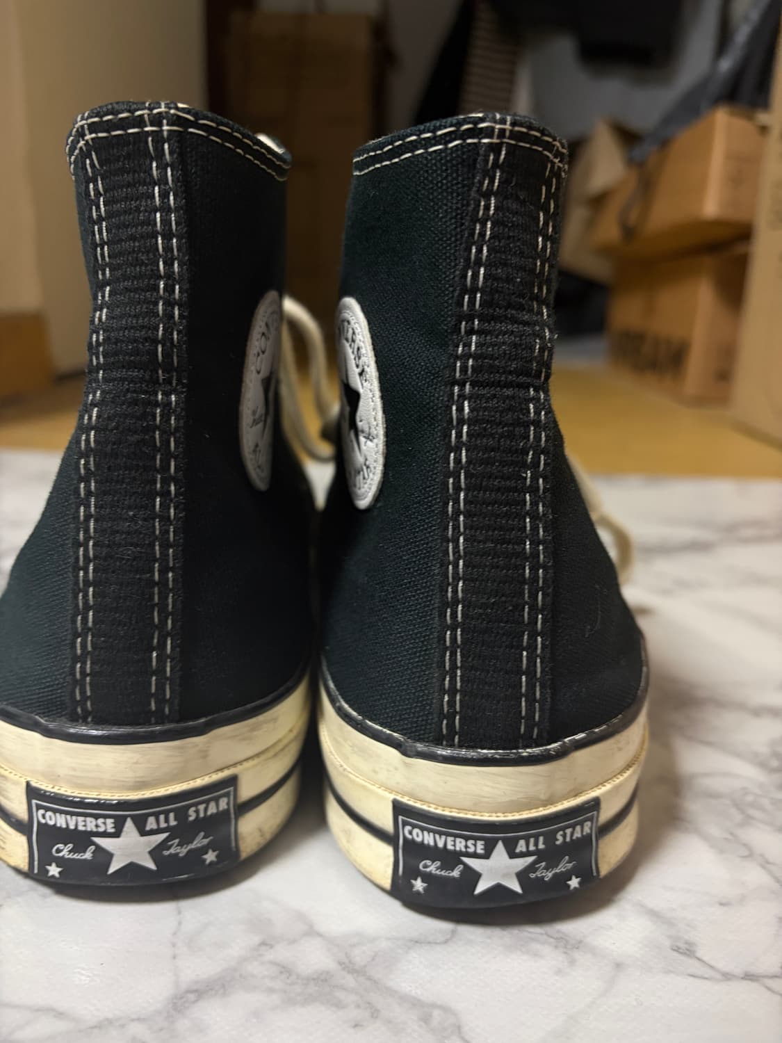 [280] 컨버스 척 70 하이 블랙 상품이미지2