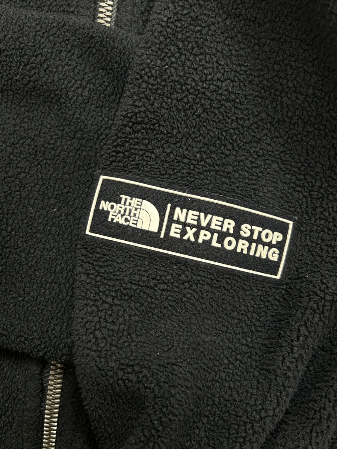 노스페이스 블랙 플리스 자켓 100 상품이미지8