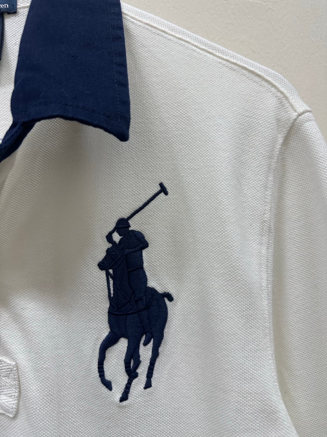 폴로랄프로렌 빅포니 화이트 카라티 상품이미지2