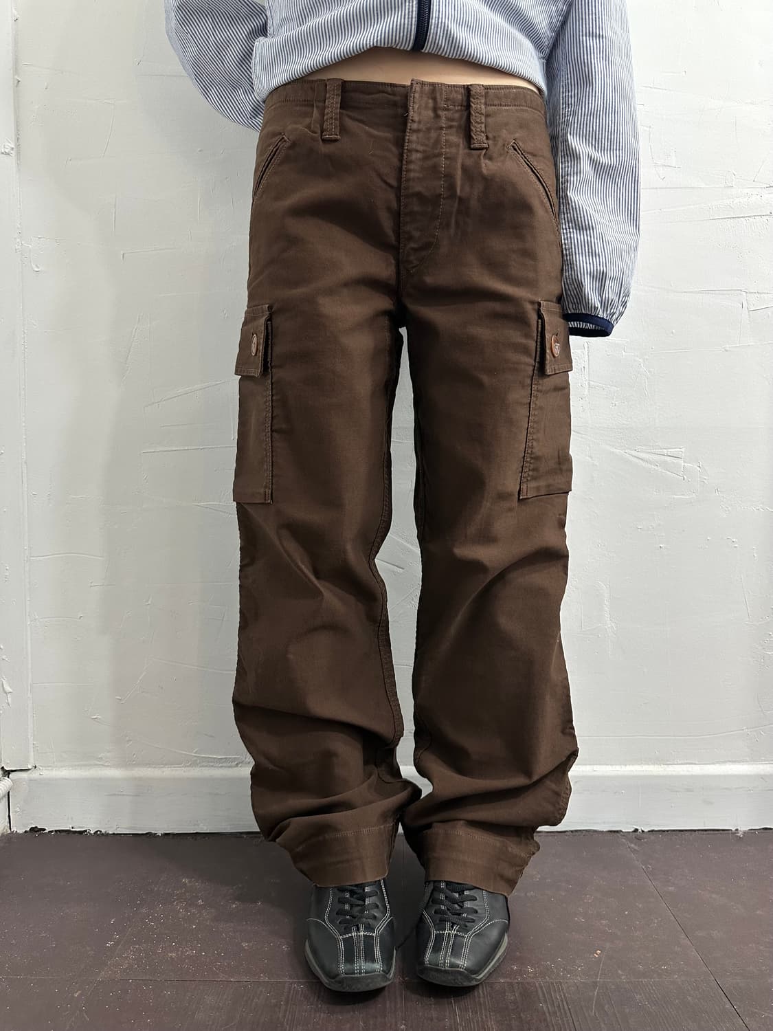 brown cargo pants 상품이미지1