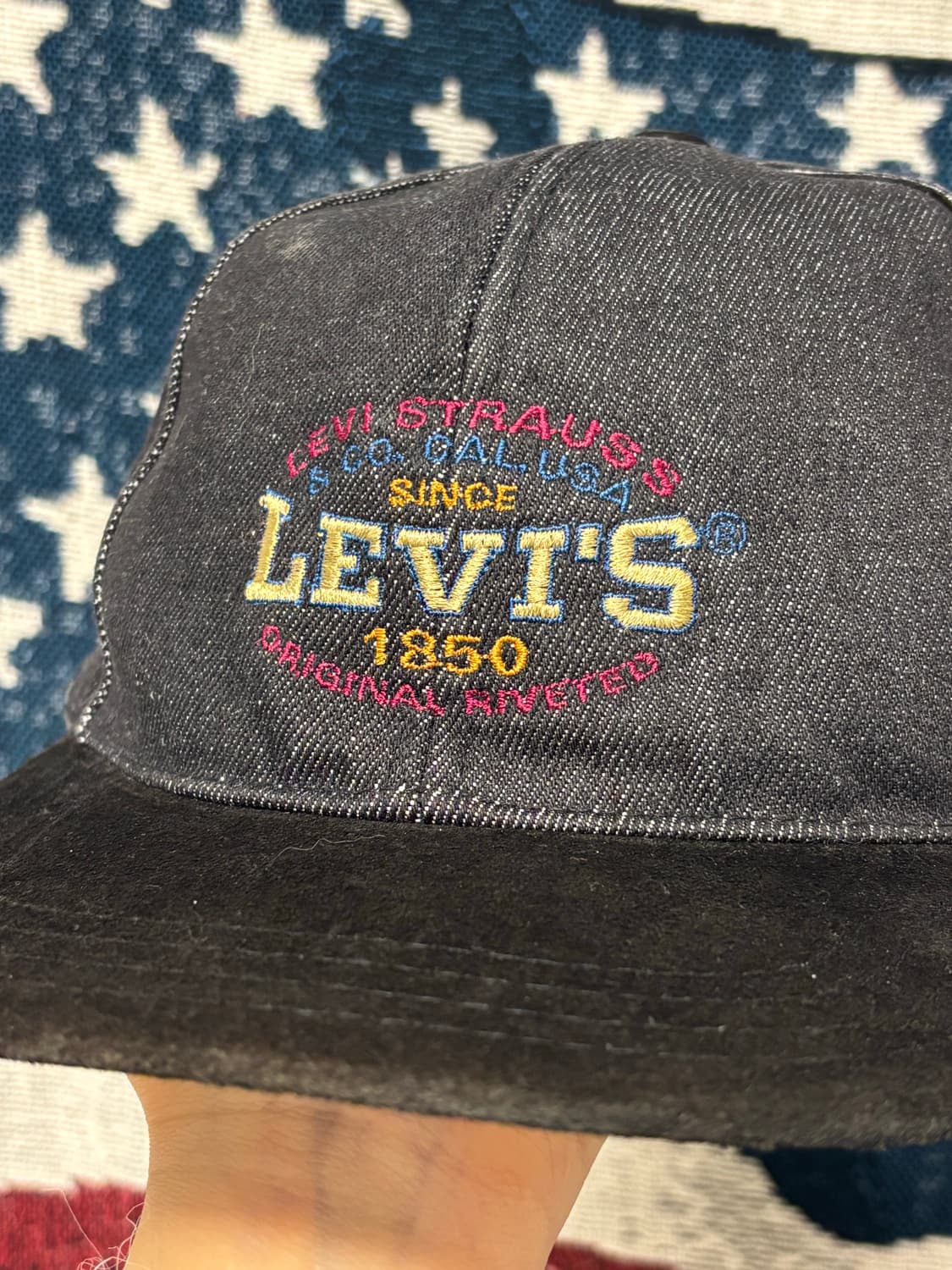 리바이스 블랙데님 캡 상품이미지4