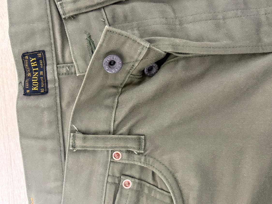 36]캐피탈 본 치노 카키 멕시칸 턱시도 상품이미지3