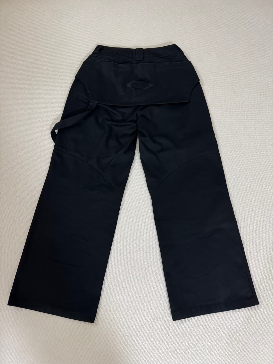 미스치프 에이프런 포켓 워크 팬츠 블랙 상품이미지3