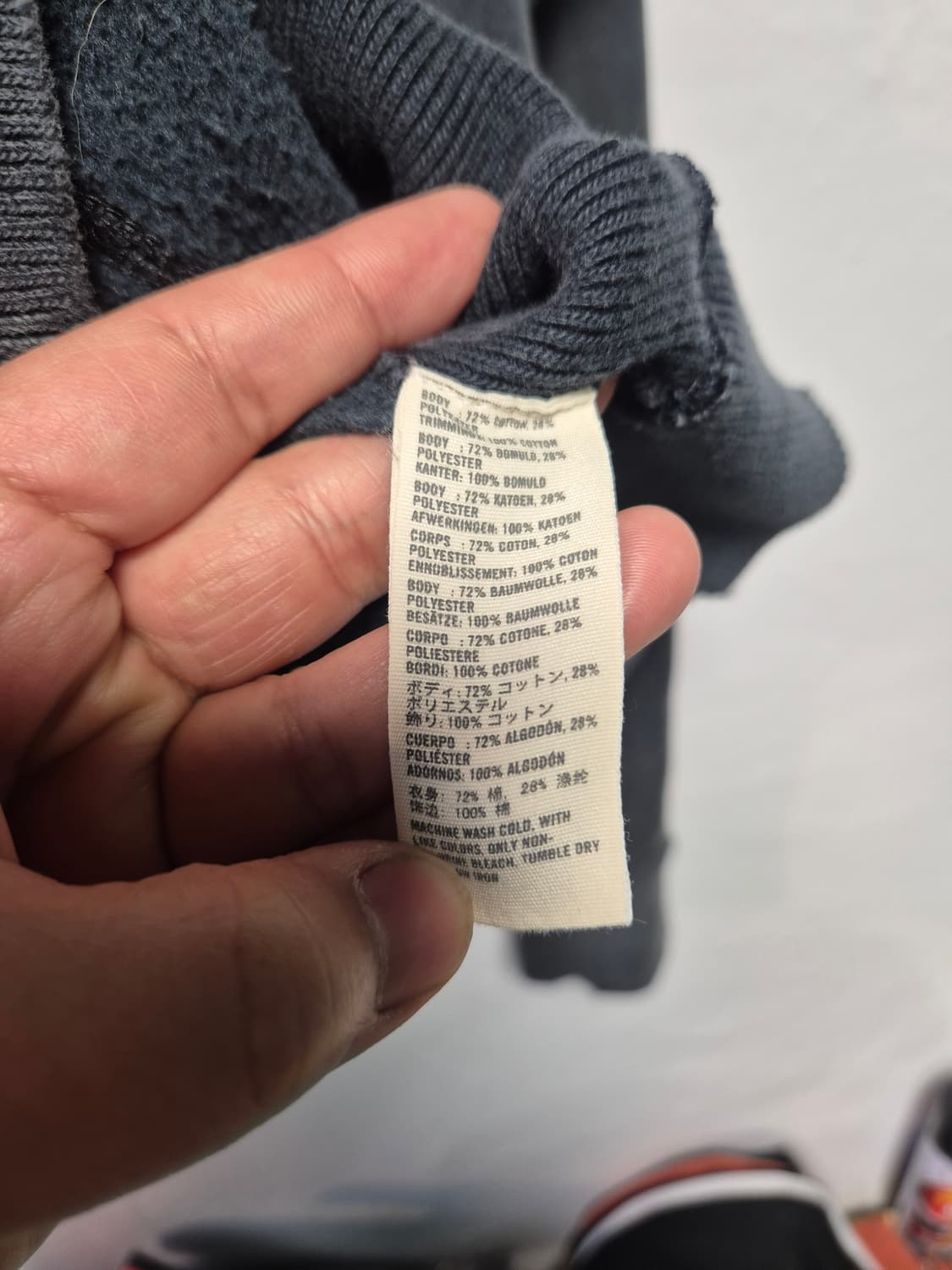 90 아베크롬비 Y2K 올드스쿨 인디언자수 반집업후드티 S사이즈 상품이미지10