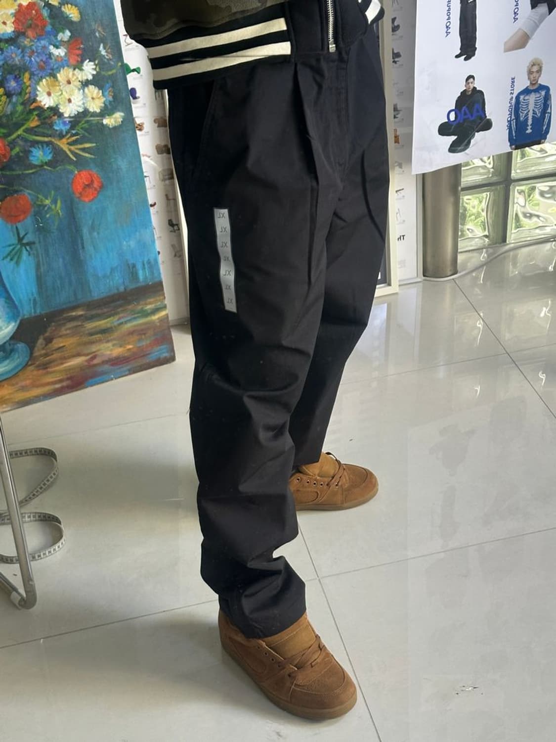 TAPERED PANTS 와이드 테이퍼드 팬츠 상품이미지2
