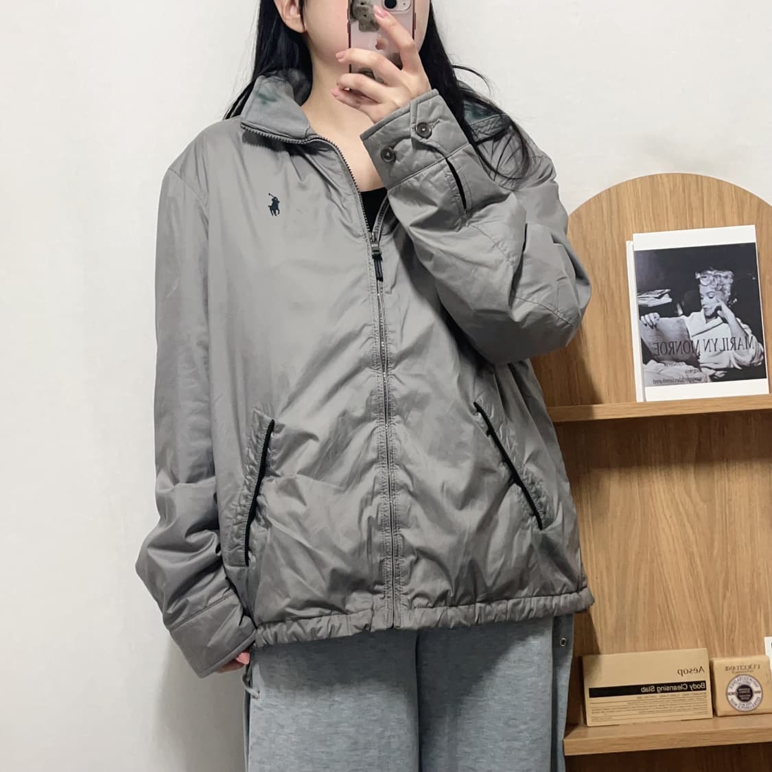 [정품] 폴로 그레이 / 블랙포니 블루종 [ M ] 상품이미지2