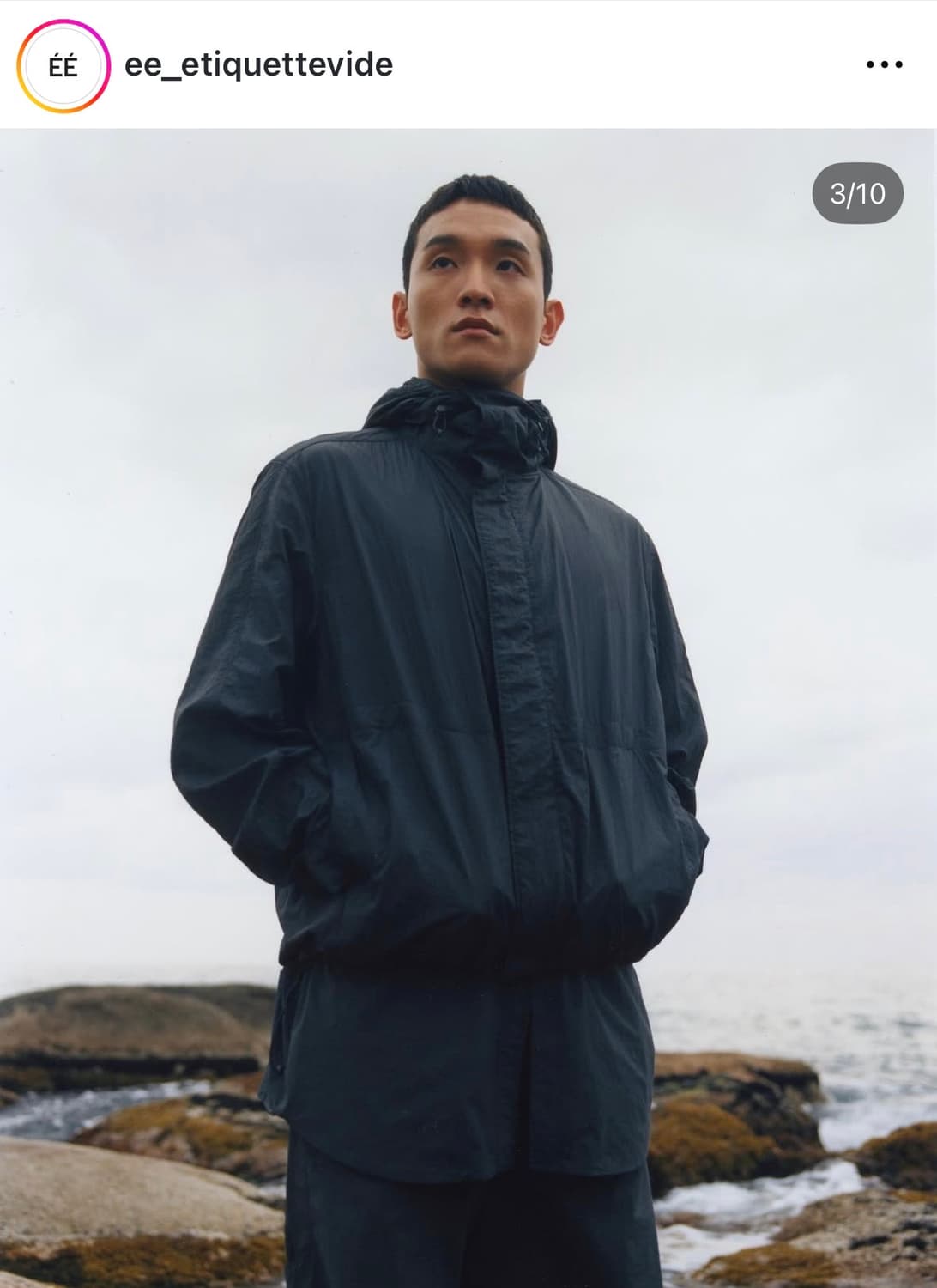 EE 바람막이 블랙 상품이미지4