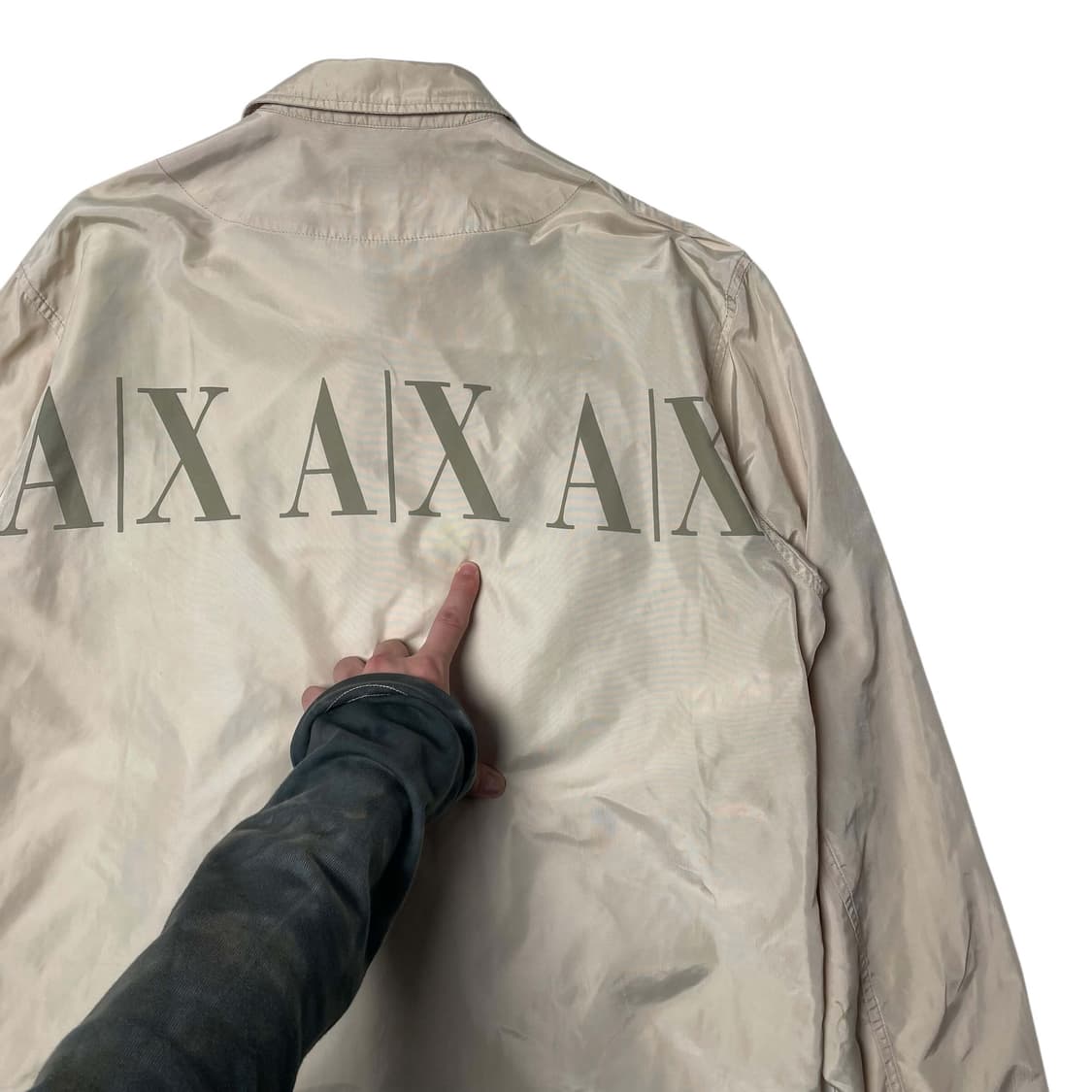 Armani exchange 빅 나일론 봄버 상품이미지8