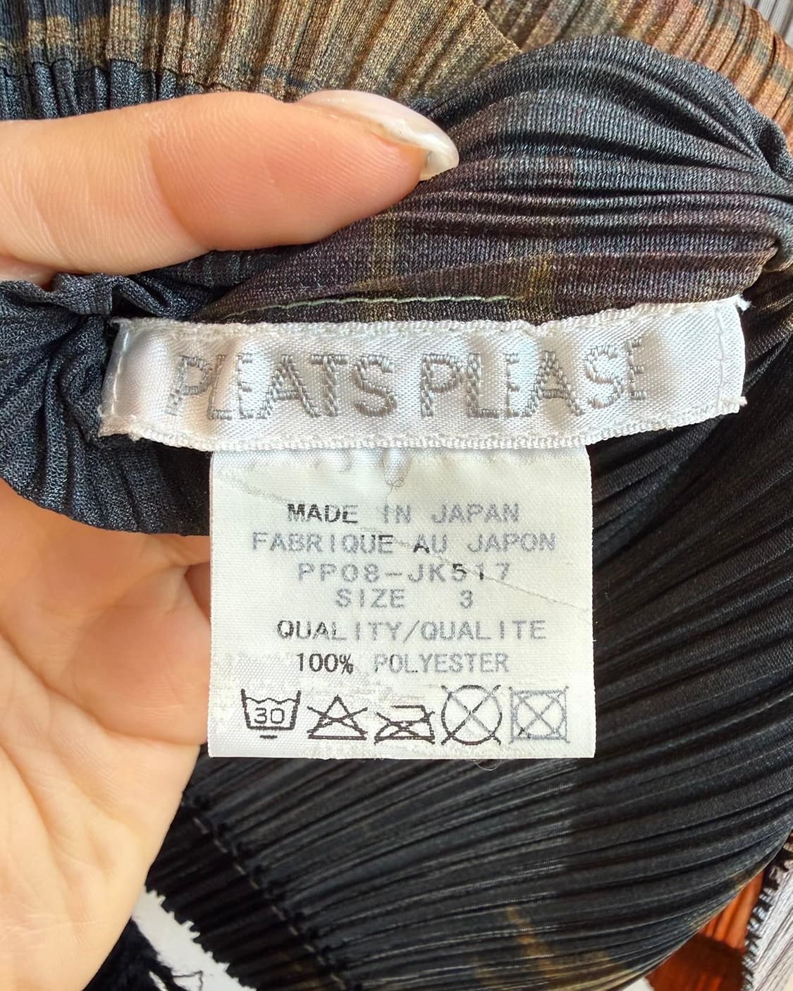 플리츠 플리즈 그래픽 링컬 하프티 상품이미지8