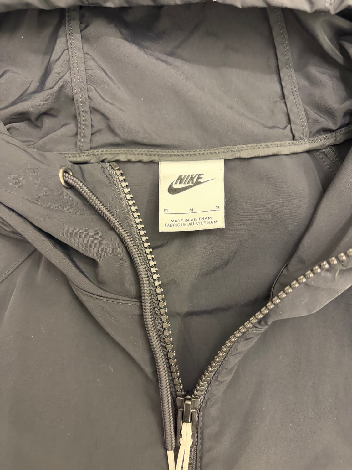 [M] 나이키 우븐 언라인드 아노락 블랙 상품이미지2