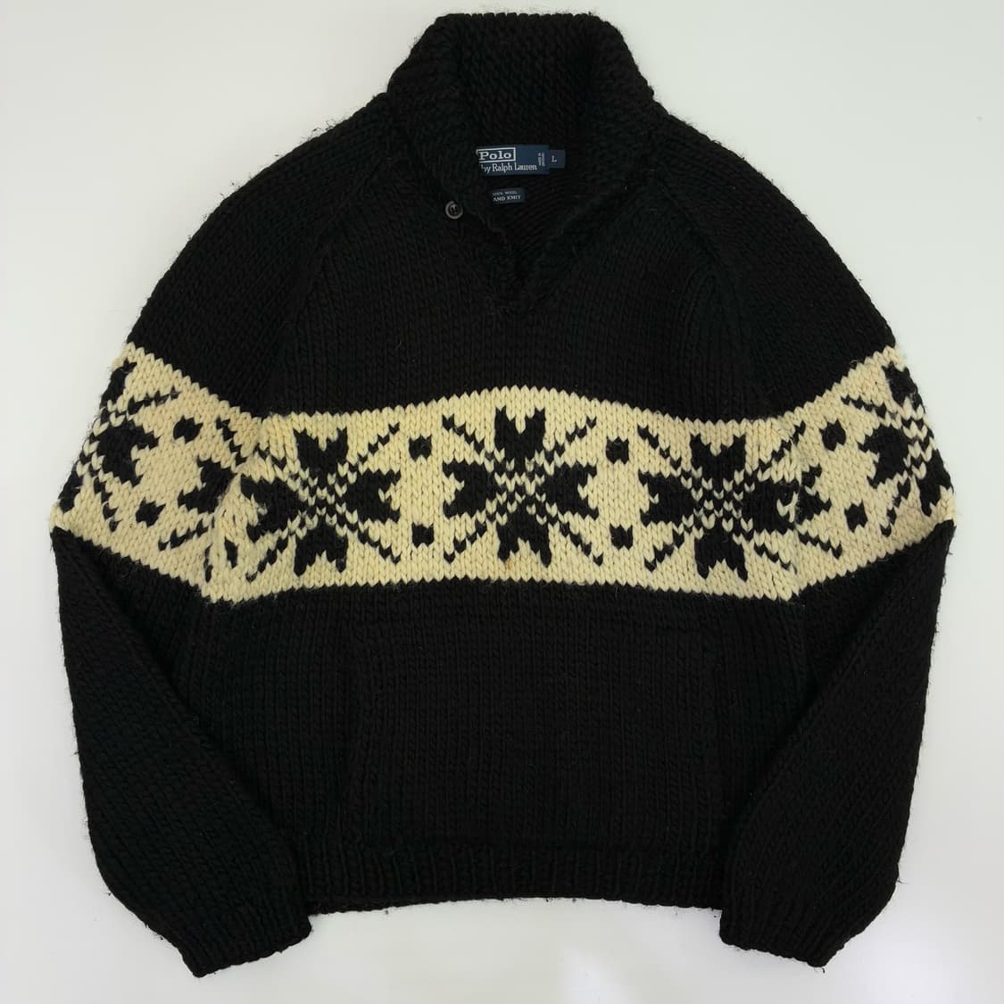Polo  폴로랄프로렌 핸드메이트 헤비 울  스웨터 상품이미지1