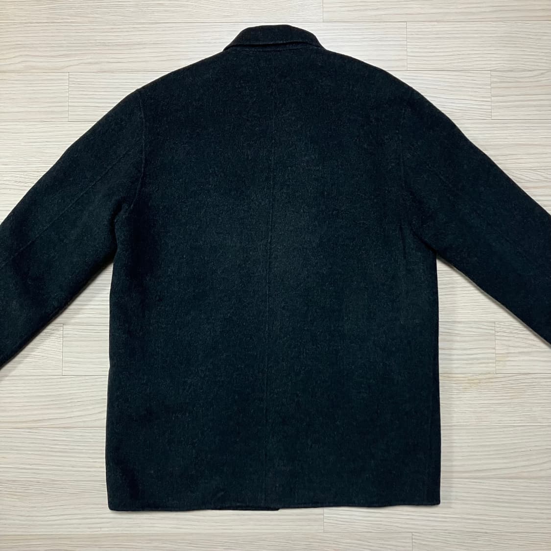 입생로랑 울캐시미어 코트 챠콜 YSL 상품이미지4