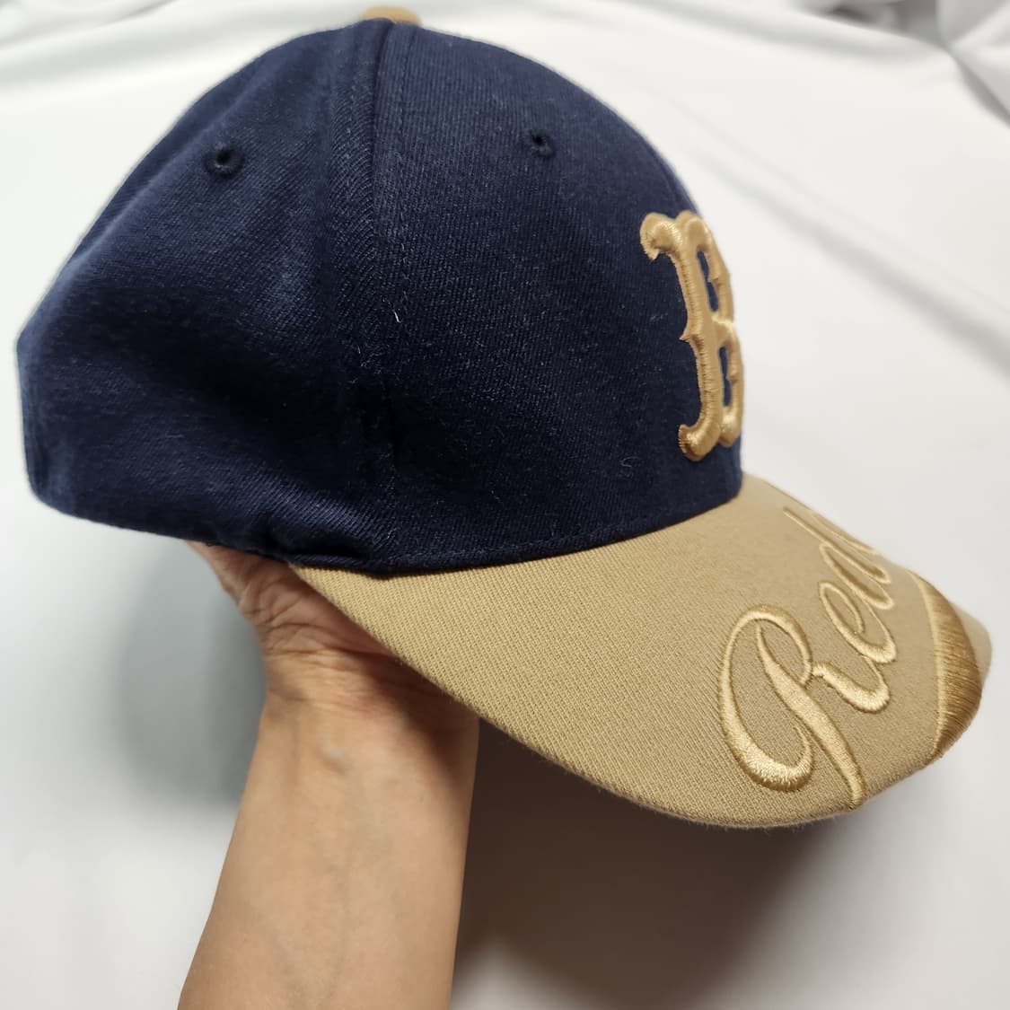 레드삭스 볼캡 S~M / MLB 정품 / 빈티지 무드 상품이미지3