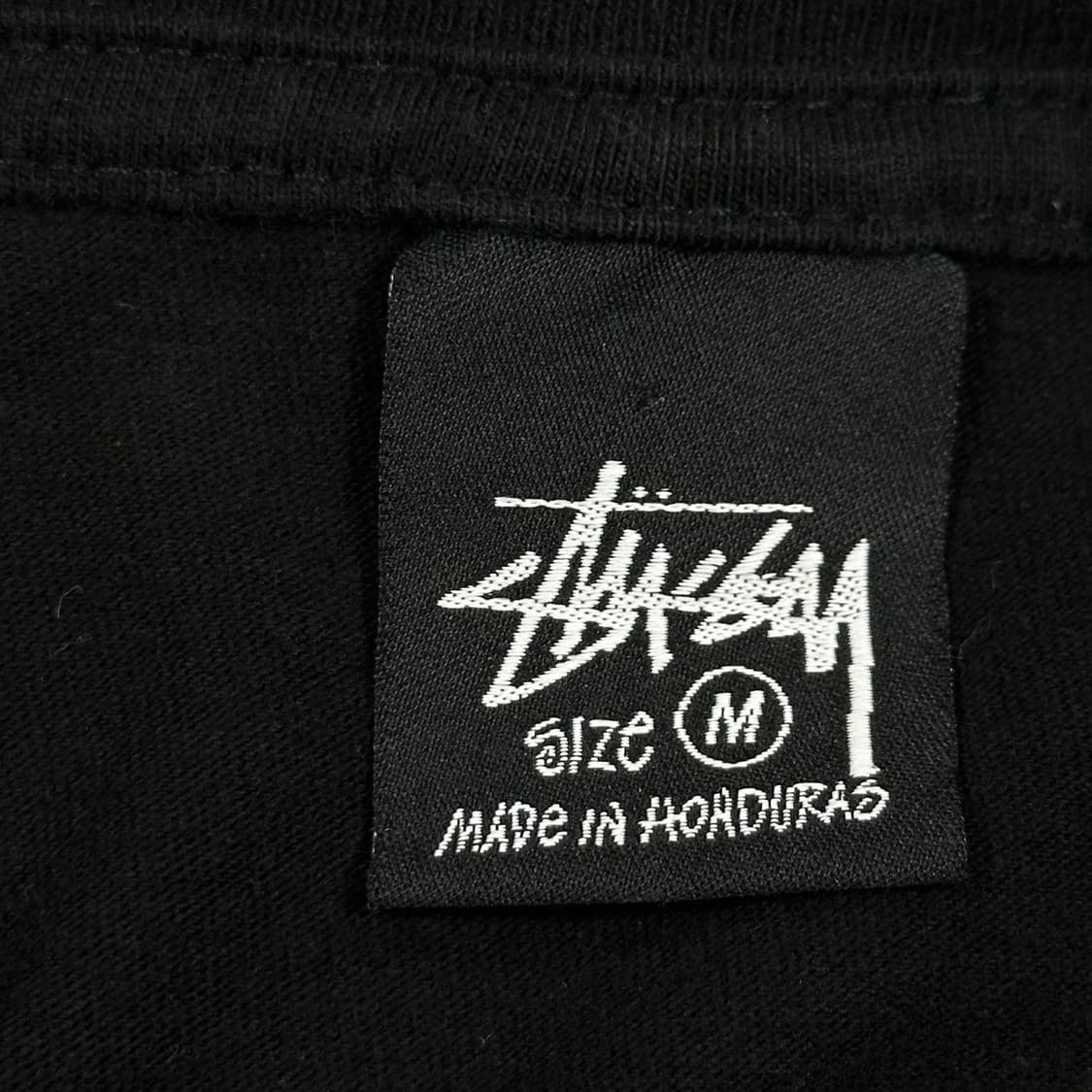 스투시 베이직 백로고 블랙 롱 슬리브 맨투맨 (M) 상품이미지6