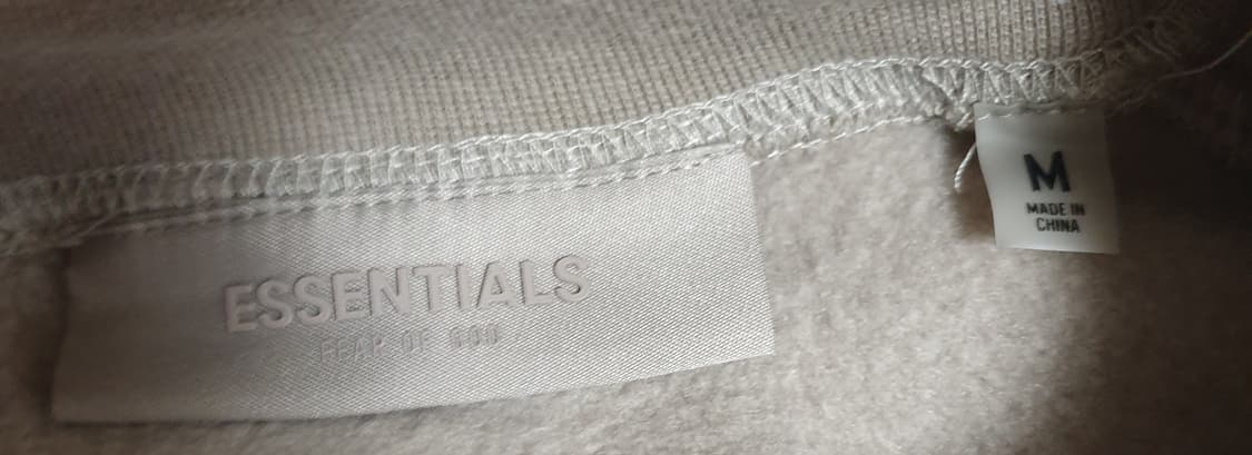 피오갓 에센셜 크루넥 스웨트셔츠 샌드베이지 23시즌 (M) 상품이미지5