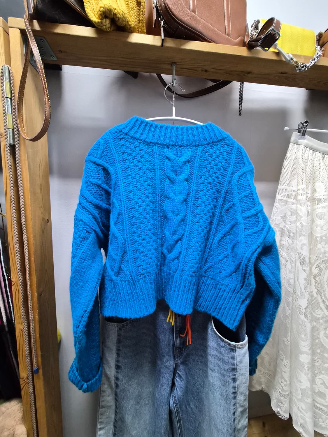 럭키슈에뜨 언발니트.sickos 빈티지데님 상품이미지7