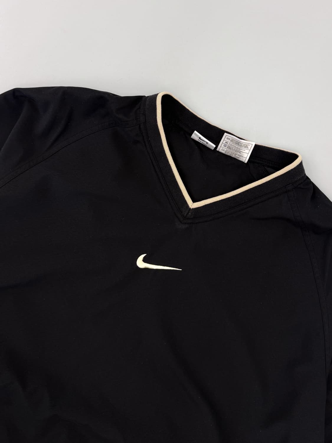 나이키 90's 오버핏 usa 투웨이 블랙 폴리쉘 웜업 자켓 상품이미지4