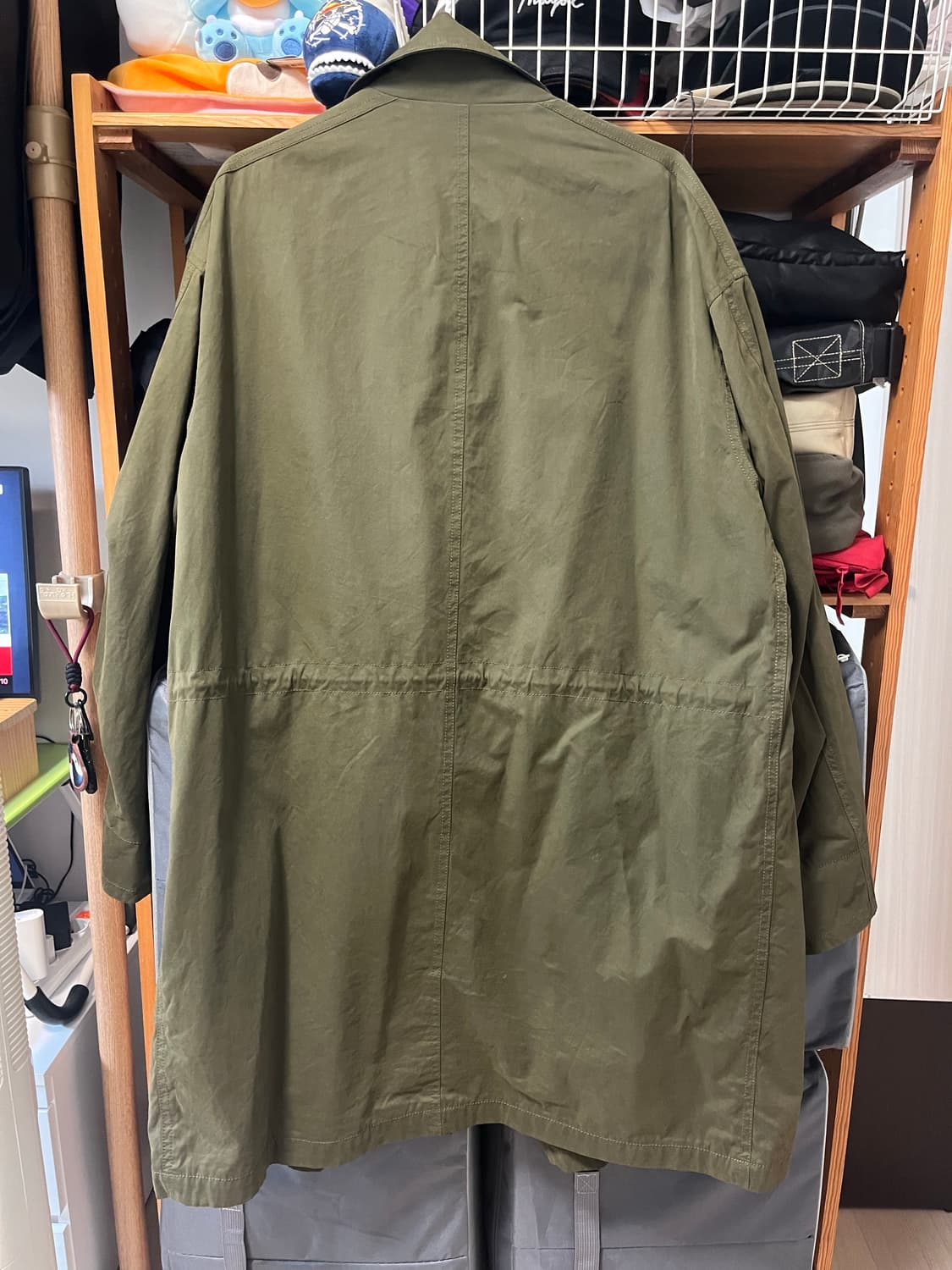 카이아크만 야상 코트 카키 L 상품이미지2