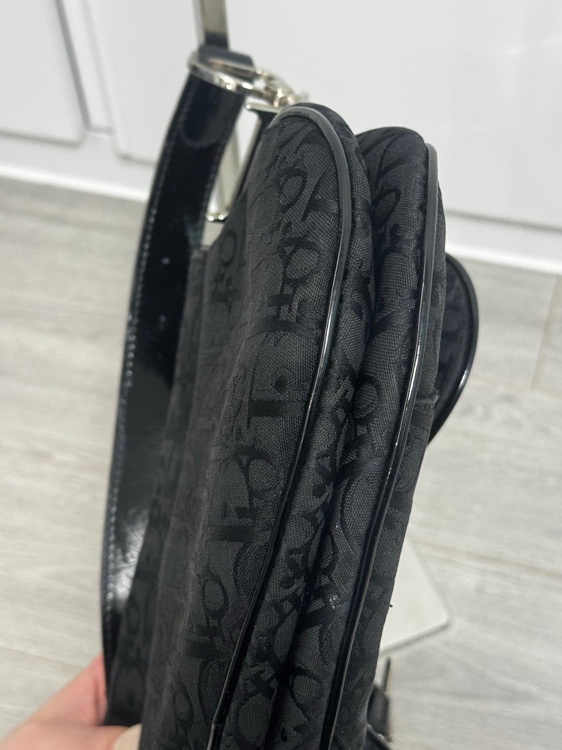 디올 Dior 새들백 존갈리아노 빈티지 블랙실버 상품이미지9
